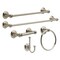 Liberty Hardware Delta Porter Brushed Nickel Towel Bar 18 in. L Die Cast Zinc 78418-BN1 - alternate 2